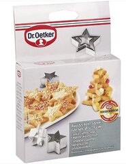 Küpsisevormid Tähed 6tk Dr. Oetker hind ja info | Ahjuvormid ja küpsetustarvikud | kaup24.ee