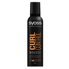 Juuksevaht lokkis juustele Syoss Curl Control Mousse, 250ml цена и информация | Средства для укладки волос | kaup24.ee