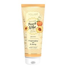 Õrn viinamarjaekstraktiga näopesuvahend Vollare Peach Vibe Face Wash, 150ml hind ja info | Näopuhastusvahendid | kaup24.ee