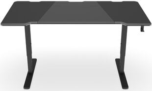 Arvutilaud SPC Gear SPG173, must hind ja info | Arvutilauad, kirjutuslauad | kaup24.ee