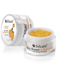 Huulekoorija Silcae Quin So Sweet and Natural Lip Scrub Orange, 15g hind ja info | Huulepulgad, -läiked, -palsamid, vaseliin | kaup24.ee