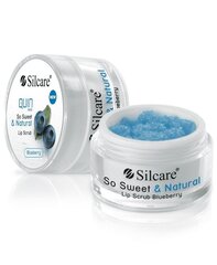 Huulekoorija Silcae Quin So Sweet and Natural Lip Scrub Bluberry, 15g цена и информация | Помады, бальзамы, блеск для губ | kaup24.ee