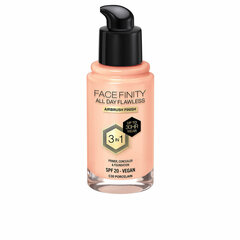 Jumestuskreem Max Factor Face Finity All Day Flawless Spf 20 Nº C30 Porcelain, 30 ml цена и информация | Пудры, базы под макияж | kaup24.ee