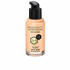 Jumestuskreem Max Factor Face Finity All Day Flawless Spf 20 Nº W33 Crystal beige, 30 ml цена и информация | Пудры, базы под макияж | kaup24.ee