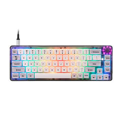 Механическая клавиатура для игр  Motospeed CK69 RGB (белая) цена и информация | Клавиатуры | kaup24.ee