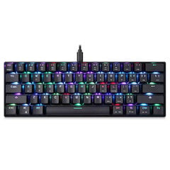 Механическая игровая клавиатура Motospeed CK61 RGB цена и информация | Клавиатура с игровой мышью 3GO COMBODRILEW2 USB ES | kaup24.ee