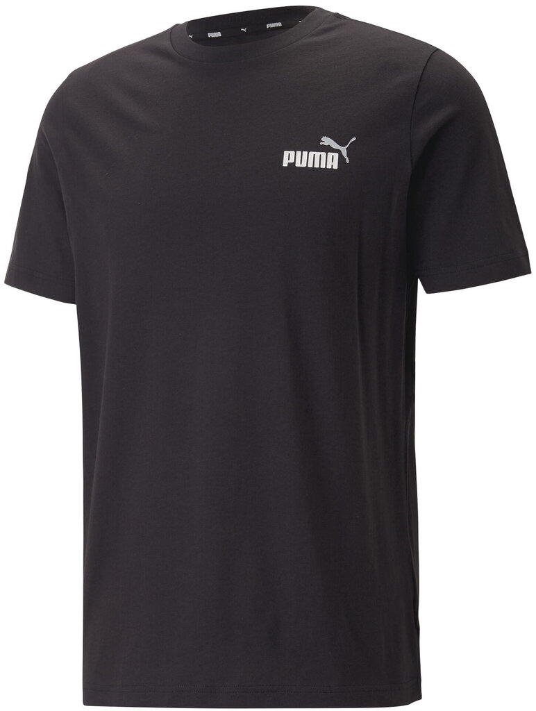 Meeste T-särk Puma Ess+ 2 Col Small Black 674470 61 674470 61/3XL цена и информация | Meeste T-särgid | kaup24.ee