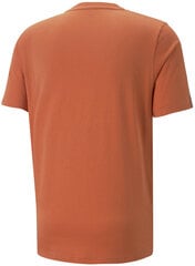 Meeste T-särk Puma Ess+ Tape Tee Orange 847382 94 847382 94/XL цена и информация | Мужские футболки | kaup24.ee