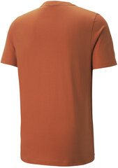 Meeste T-särk Puma Ess Logo Tee Orange 586669 94 586669 94/L hind ja info | Meeste T-särgid | kaup24.ee