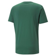 Meeste T-särk Puma Ess Logo Tee Green 586667 46 hind ja info | Meeste T-särgid | kaup24.ee