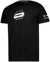 Мужская футболка Puma Bmw Mms Ess Car Graphic Tee 535886 01/2XL, черная цена и информация | Meeste T-särgid | kaup24.ee