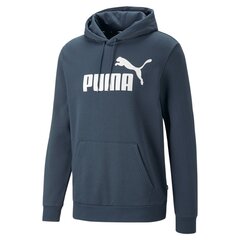 Мужской свитер Puma Ess Big Logo Hoodie 586687 61, синий цена и информация | Мужские толстовки | kaup24.ee