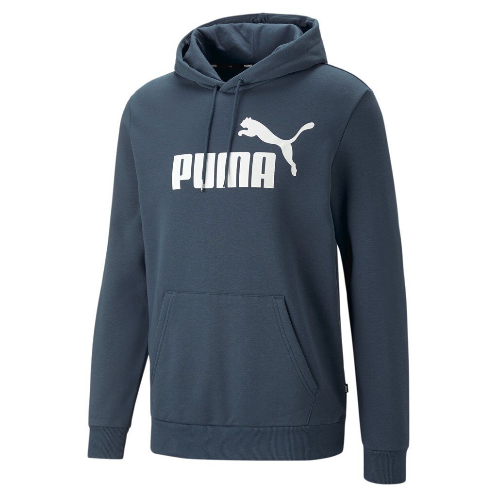 Puma Džemprid Ess Big Logo Hoodie Blue 586687 61 hind ja info | Meeste pusad | kaup24.ee