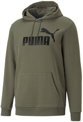 Джемпер Puma Ess Big Logo Hoodie 586687 36/2XL, цвет хаки цена и информация | Мужские толстовки | kaup24.ee