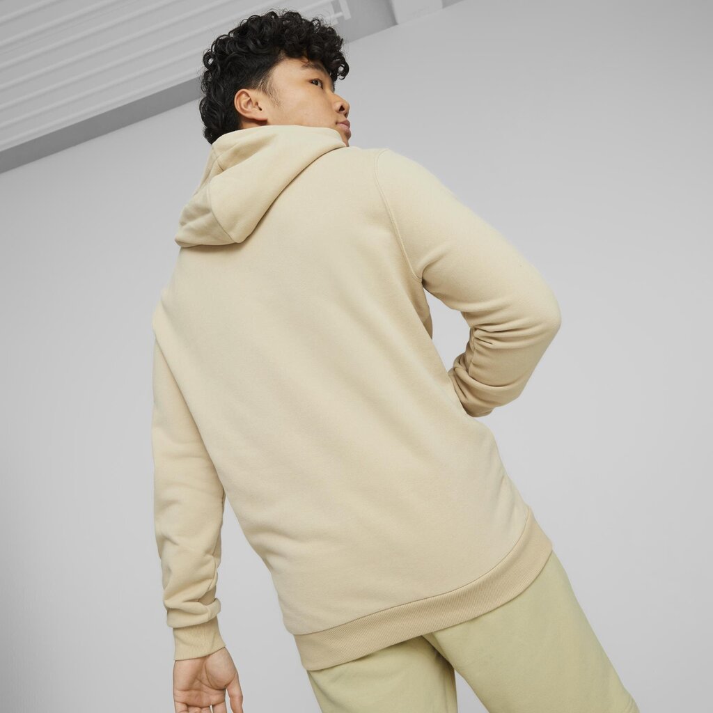 Meeste dressipluus Puma Ess Elevated Hoodie Cream 673387 88 hind ja info | Meeste spordiriided | kaup24.ee