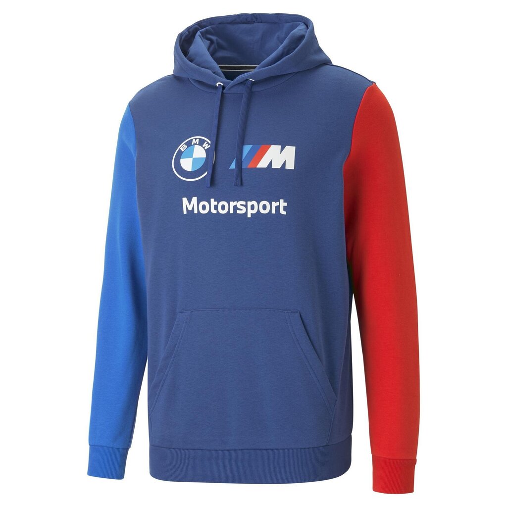 Meeste dressipluus Puma Bmw Mms Ess Ft Hoodie Pro Blue 538143 04 цена и информация | Meeste spordiriided | kaup24.ee