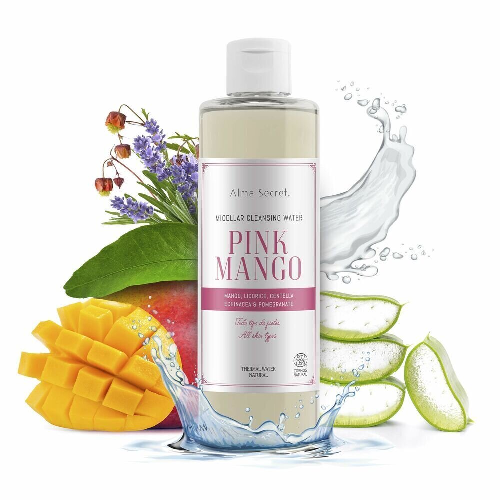 Mitsellaarvesi Pink Mango, 250 ml hind ja info | Näopuhastusvahendid | kaup24.ee