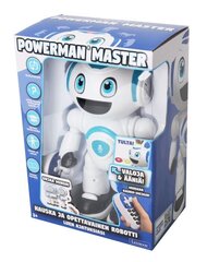 Kaugjuhitav robot Lexibook Powerman Master, 24 cm, valge hind ja info | Poiste mänguasjad | kaup24.ee