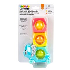 Набор погремушек-блоков Lamaze Stack Rattle and Roll Block Set цена и информация | Игрушки для малышей | kaup24.ee