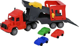 Veoauto Plasto, 47 cm, punane hind ja info | Poiste mänguasjad | kaup24.ee