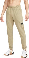 Спортивные брюки Nike M Nk Df Pnt Taper Fa Swsh CU6775 276/L-T, песочного цвета цена и информация | Мужская спортивная одежда | kaup24.ee