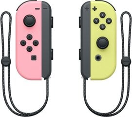 Joy-Con Pair Pastel Pink/Pastel Yellow (Nintendo Switch) цена и информация | Аксессуары для компьютерных игр | kaup24.ee