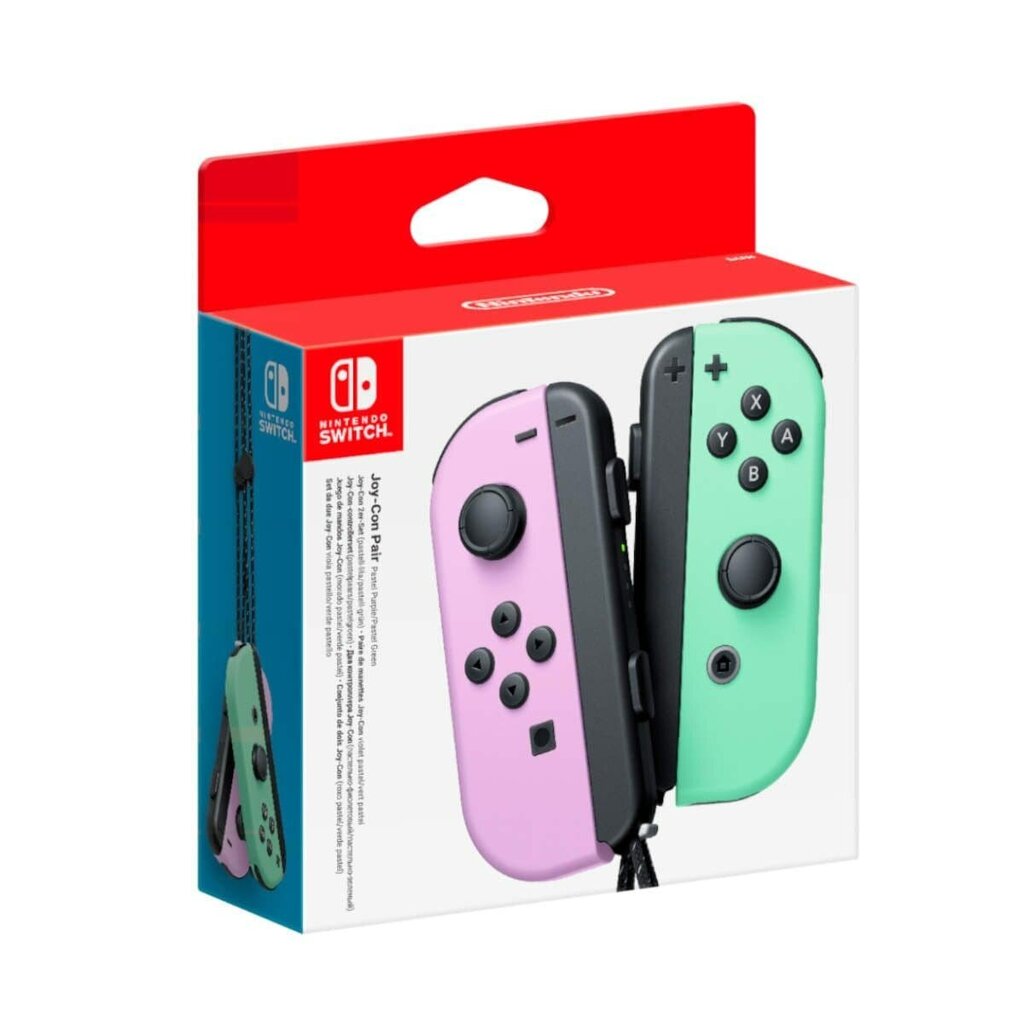 Joy-Con Pair Pastel Purple/Pastel Green (Nintendo Switch) hind ja info | Mängupuldid | kaup24.ee