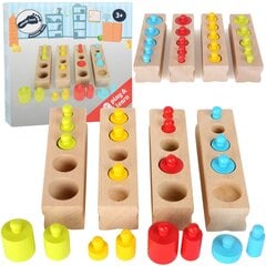 Puidust puzzle sorteerija kaalud Small Foot Montessori hind ja info | Arendavad mänguasjad | kaup24.ee