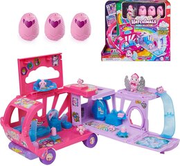 Komplekt koos matkaauto ja figuuridega Hatchimals Rainbow-Cation hind ja info | Hatchimals Kosmeetika, parfüümid | kaup24.ee