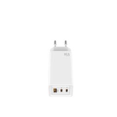 Leotec LECSPH65W3W, USB-C x 2, USB-A, 2A цена и информация | Зарядные устройства для телефонов | kaup24.ee