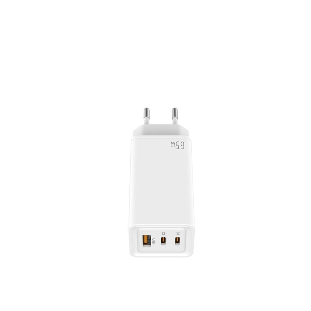 Leotec LECSPH65W3W, USB-C x 2, USB-A, 2A цена и информация | Mobiiltelefonide laadijad | kaup24.ee