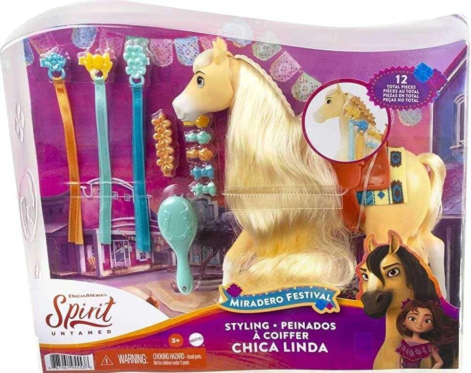 Figuur Horse Chica Linda Spirit Untamed ja tarvikud hind ja info | Tüdrukute mänguasjad | kaup24.ee