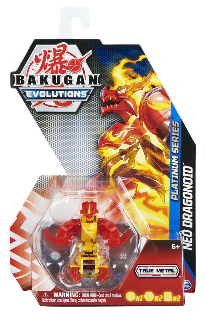 Märulifiguur Neo Dragonoid Bakugan Evolutions 6063393 цена и информация | Poiste mänguasjad | kaup24.ee