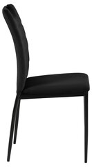 4 tooli komplekt Actona Dia, must hind ja info | Söögitoolid, baaritoolid | kaup24.ee