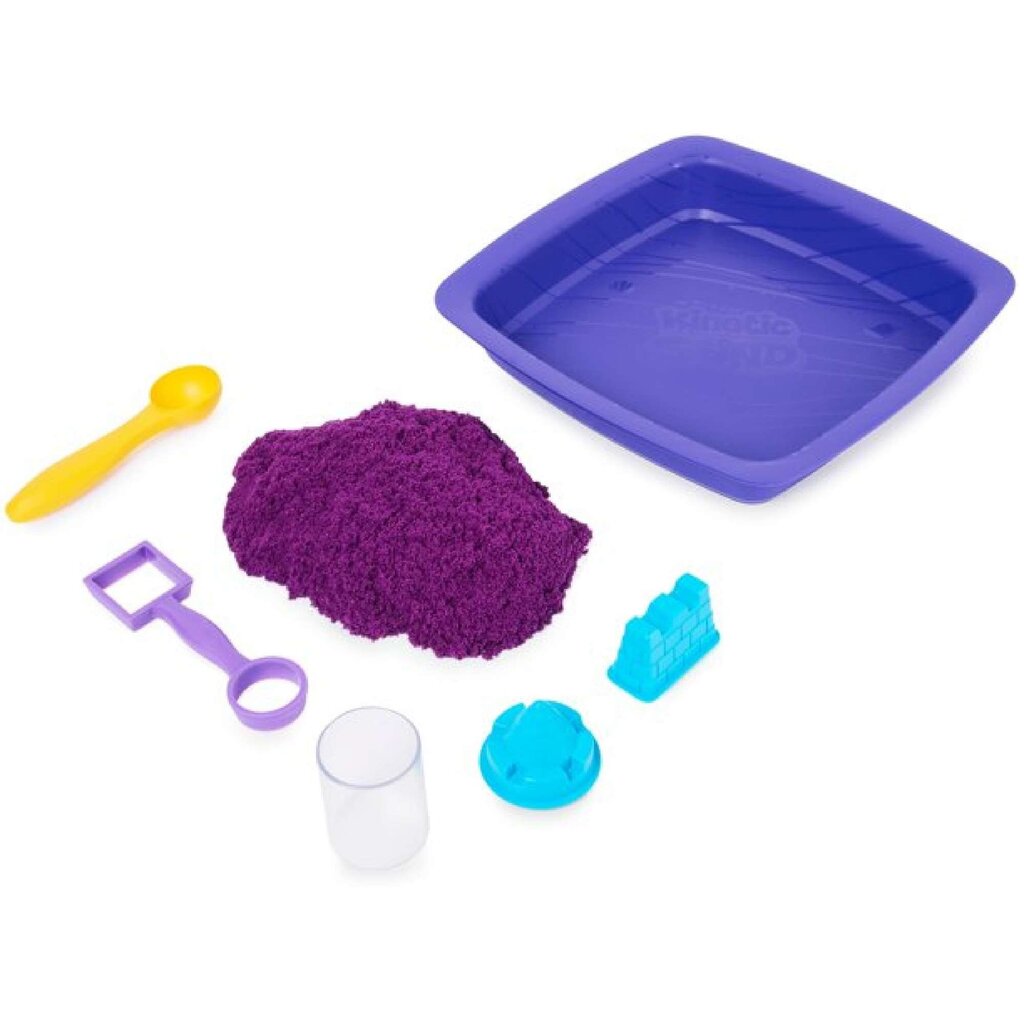 Komplekt kineetiline glitter lilla liiv Kinetic Sand Shimmer цена и информация | Kunstitarbed, voolimise tarvikud | kaup24.ee