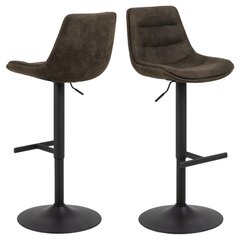 Барный стул Bendt Labarron, коричневый цена и информация | Стулья для кухни и столовой | kaup24.ee