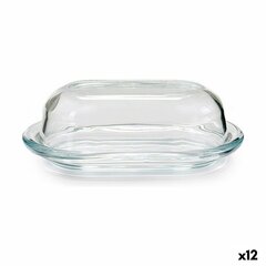 Масленка Cтекло (13 x 7 x 19,7 cm) (12 штук) цена и информация | Посуда, тарелки, обеденные сервизы | kaup24.ee