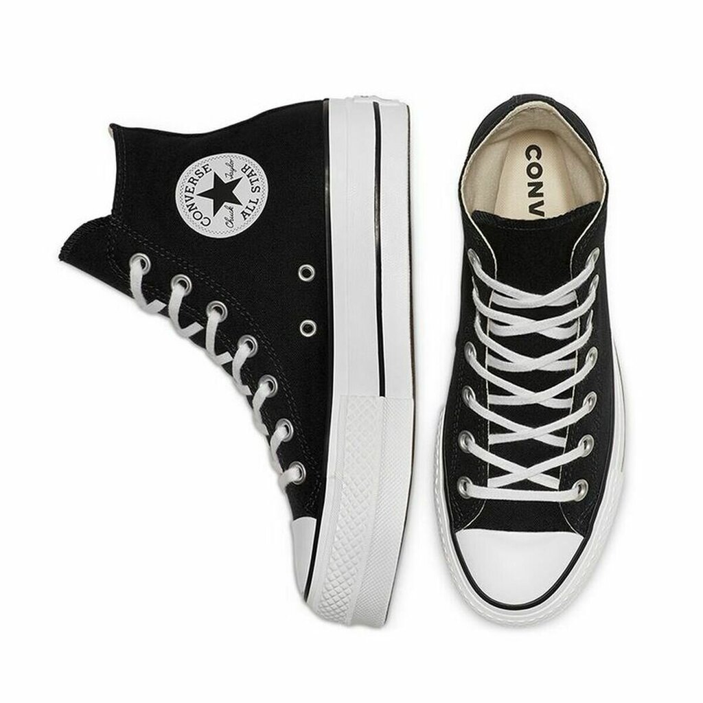 Naiste jalanõud Converse All Star Platform High Top, must цена и информация | Naiste spordi- ja vabaajajalatsid | kaup24.ee