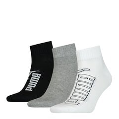 Мужские носки Puma Elements 907989 01, белые/черные/серые цена и информация | Мужские носки | kaup24.ee
