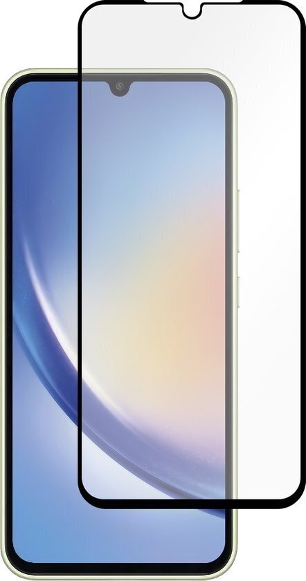Kaitseklaas raamiga Hallo Full Face Tempered Glass Samsung Galaxy A34 hind ja info | Ekraani kaitsekiled | kaup24.ee
