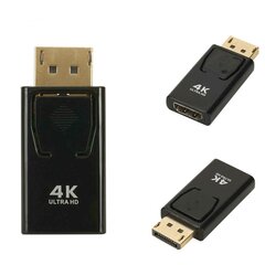 Adapter DisplayPort to HDMI 4K@60Hz цена и информация | Адаптеры и USB-hub | kaup24.ee