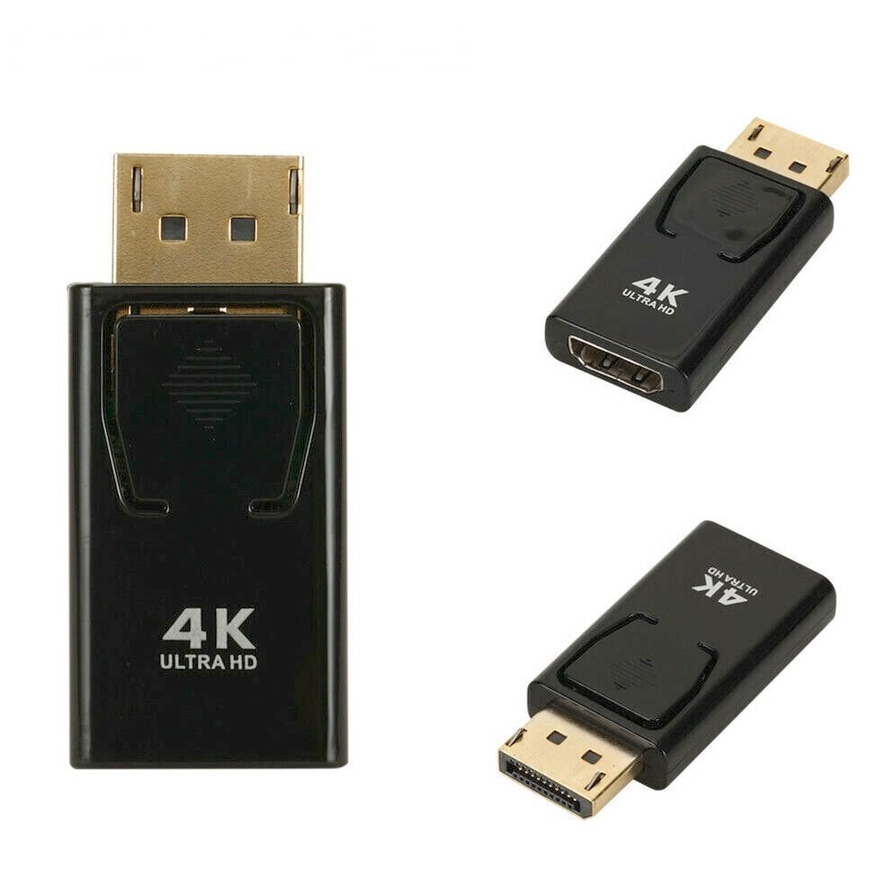 Adapter DisplayPort to HDMI 4K@60Hz цена и информация | USB jagajad, adapterid | kaup24.ee