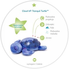 Tranquil Turtle Projector - 0+ месяцев цена и информация | Игрушки для малышей | kaup24.ee