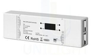 RGBW Regulaatori moodul 4x5A DT8 XY DALI-03UL Unilight цена и информация | Источники питания | kaup24.ee