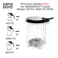 Samadoyo Premium klassi filter veekeetjatele A12, SAG10, B04 цена и информация | Стаканы, фужеры, кувшины | kaup24.ee