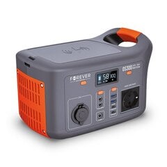 Laadimisjaam Forever OS300 Portable Power Station 300W / 307Wh / 220V / PD60W / LiFePO4 hind ja info | Akupangad | kaup24.ee