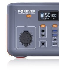 Forever OS300 Portable Power Station 300W / 307Wh / 220V / PD60W / LiFePO4 цена и информация | Зарядные устройства Power bank | kaup24.ee