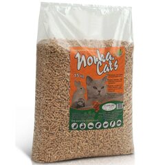 Puidust pelleti allapanu kassidele ja küülikutele Norka Cat's, 15 kg, 30l hind ja info | Kassiliiv | kaup24.ee