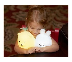 Laste öölamp Rabbit LED USB + pult, silikoonist kaina ir informacija | Детские светильники | kaup24.ee