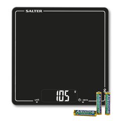 Электронные весы Salter 1193 BKDRUP Connected Electronic Kitchen Scale - Black цена и информация | Бытовые | kaup24.ee